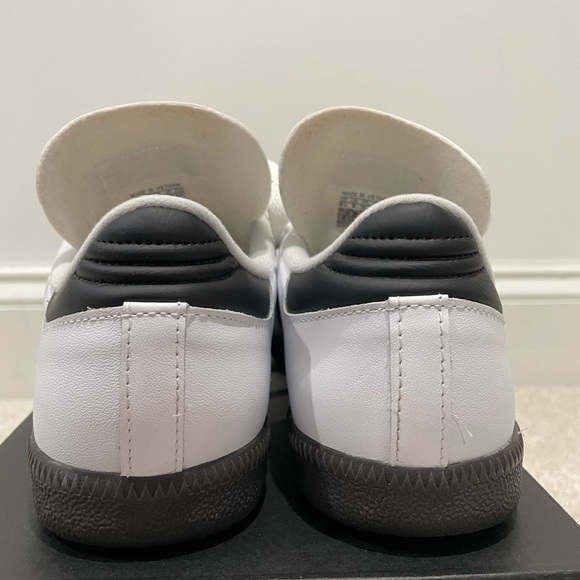 Adidas Samba White and Black Sneakers - Picture 6 of 8